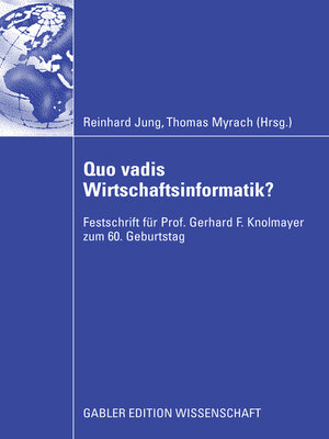 cover image of Quo vadis Wirtschaftsinformatik?